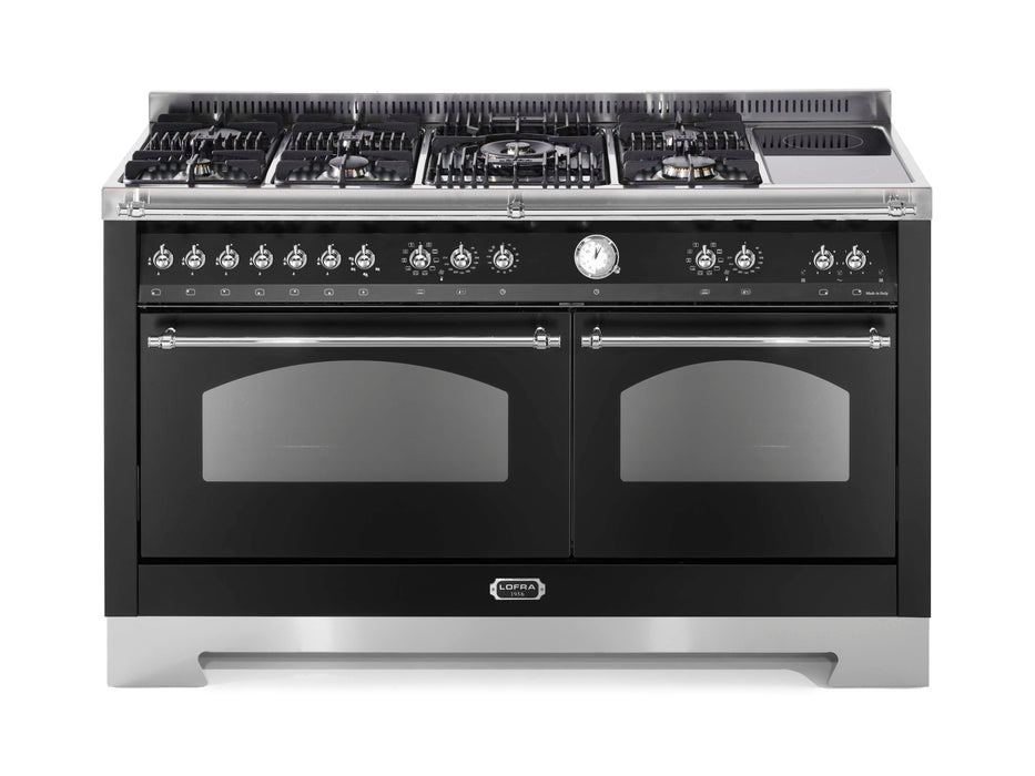 Lofra Dolcevita 150cm Mixed Burners Double Electric Oven Dual Fuel Range Cooker