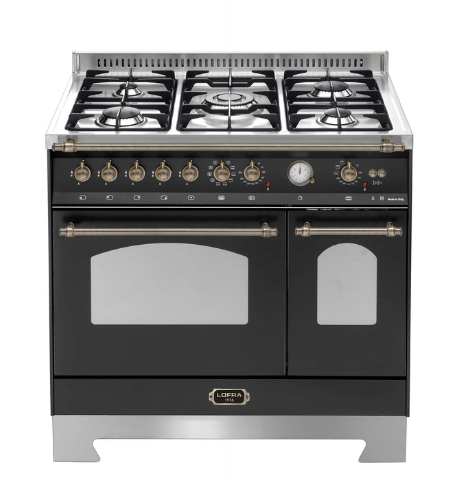 Lofra Dolcevita 90cm Double Electric Oven Dual Fuel Range Cooker