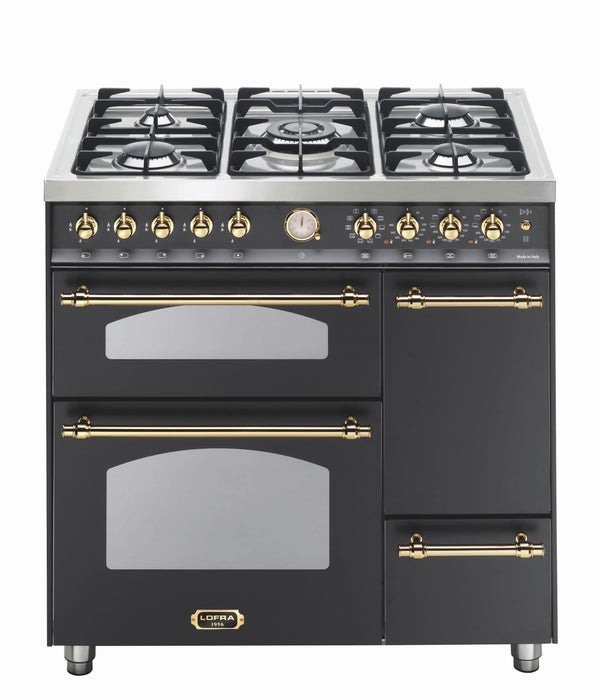 Lofra Dolcevita 90cm Triple Electric Oven Dual Fuel Range Cooker