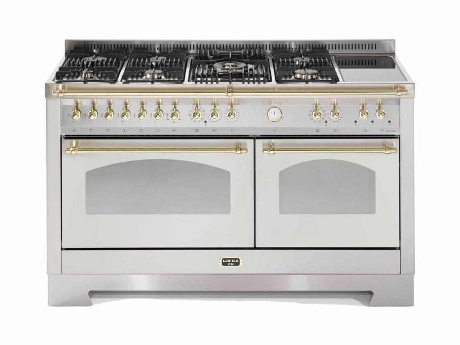 Lofra Dolcevita 150cm Mixed Burners Double Electric Oven Dual Fuel Range Cooker