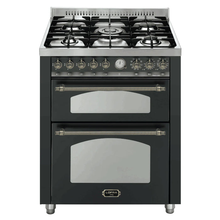 Lofra Dolcevita 70 cm Double Electric Oven Dual Fuel Range Cooker