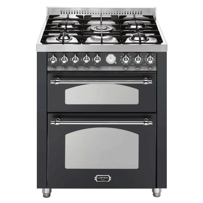 Lofra Dolcevita 70 cm Double Electric Oven Dual Fuel Range Cooker