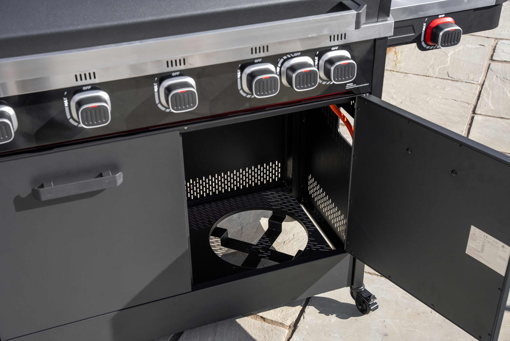 Norfolk Grills Infinity 500 Gas BBQ - 5 BURNER WITH SIDE BURNER